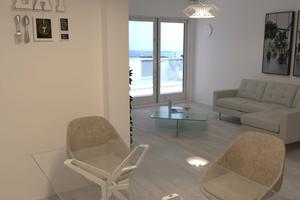 Nuovo e rifinito trivano con cortile