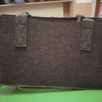 Grande borsa in feltro 