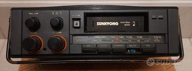Sunkyong Autostop  3000 Autoradio Cassette Vintage