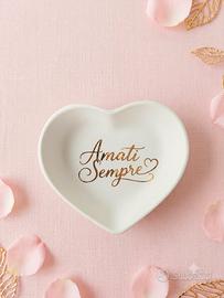bomboniera/segnaposto  con scritta personalizzata 