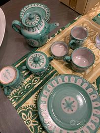 Servizio ceramica Vietri