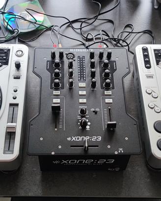 Console DJ completa Pioneer + Allen & Heath