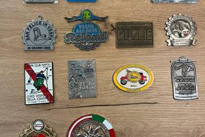 Vespa faro basso placche "badge"