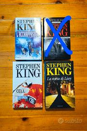 Stephen King lotto 3 libri NEW