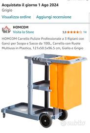 carrello pulizie 