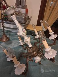 lampadario capodimonte