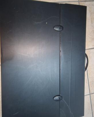 cartellina 24×52 nera