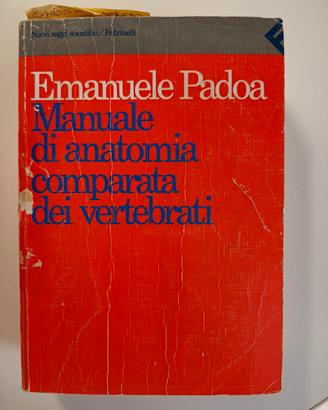 manuale di anatomia comparata dei vertebrati di Pa