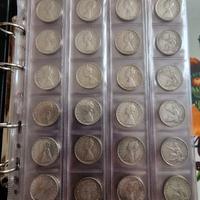 24 x 500 lire argento caravelle Unità Circolate