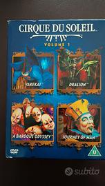 Cofanetto 4 DVD Cirque du Soleil
