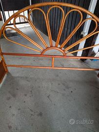 Letto rattan e bambu