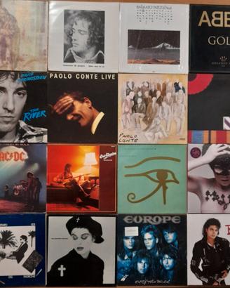 Vinili Bjork, Conte, Claption, ACDC, e altri