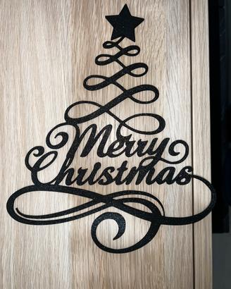 decorazione Albero di Natale per porte finestre