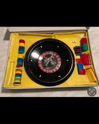Gioco roulette vintage da collezione
