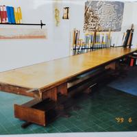 Tavolo in legno d'architettura/ sala riunioni