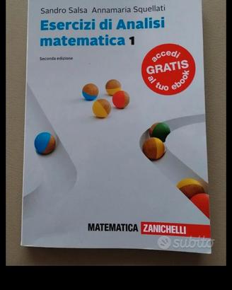 Libro "Esercizi di analisi matematica 1"