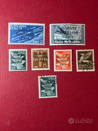 1943 Occupazione Tedesca Zara ( 7 francobolli)