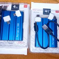   2) SSD   1) DA 64gb E  da 2tb  espandibili a 4tb