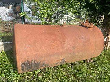 Cisterna gasolio esterna