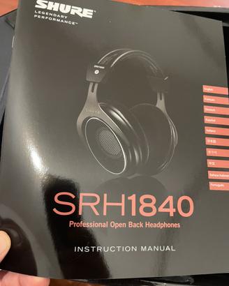Cuffie aperte Shure SRH1840
