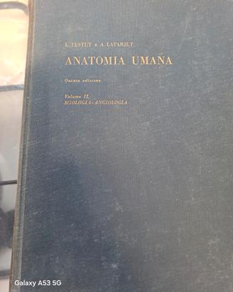 ANATOMIA UMANA  TESTUT LATARJET