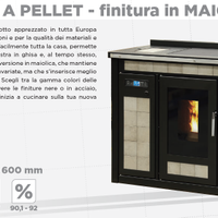 Termocucina a pellet Smart 120