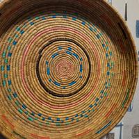 cesto sardo lavorato a mano