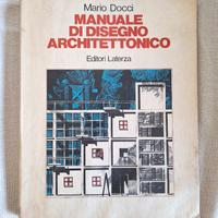 Manuale di disegno architettonico Mario Docci 1985