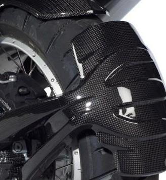 Paraspruzzi posteriore carbonio bmw r 1250 gs