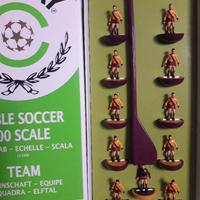 Subbuteo replica Motherwell FC su materiali Replay