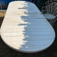 Tavolo da giardino allungabile