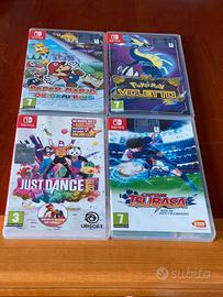 4 giochi Nintendo Switch