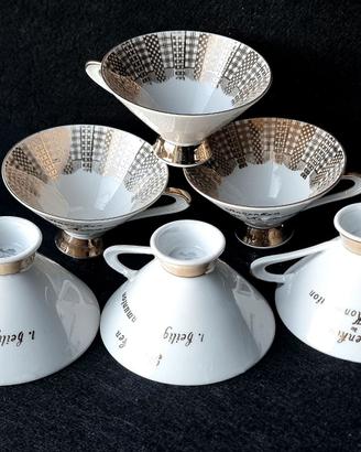 Bavarian Chic: 6 tazze da dessert Wursterling