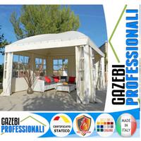 Gazebo professionale CERTIFICATO cupola ignifugo