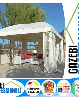 Gazebo professionale CERTIFICATO cupola ignifugo