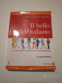 Libro grammatica italiana "Il bello dell'italiano"