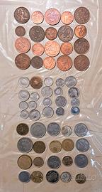 Lotto monete Paesi Bassi, Regno Unito, Spagna