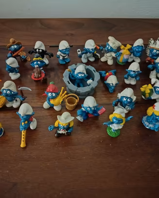 lotto personaggi dei puffi
