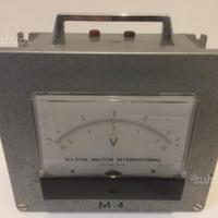 Voltmetro Vintage 2,5/5,0 Volt - Corrente Continua