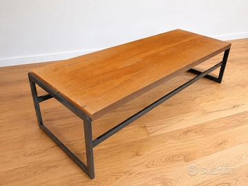 Tavolino Vintage Mid-Century Double Face, Anni '70