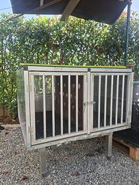 gabbia auto rinforzata per cari