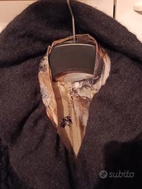 Cappottino in lana e mohair Roberto Cavalli 