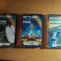 Lotto 3 cassette originali Sinclair ZX spectrum