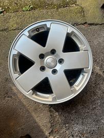 Cerchi in lega jeep wrangler raggio 18