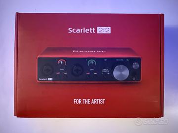 Focusrite scarlett 2i2 terza generazione