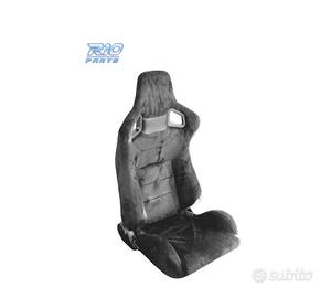 SEDILE SPORTIVO SEMI-BAQUET STILE RS IN ALCANTARA 