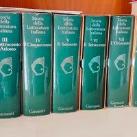 Storia della Letteratura italiana Garzanti 11 vol.