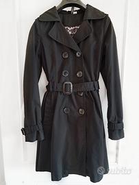 Cappotto Leggero Trench  Nero H&M TG 42