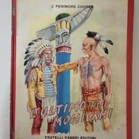 Libro L'ultimo dei Mohicani vintage