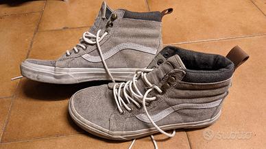 Vans grigie outlet alte